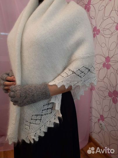 Платки пуховые