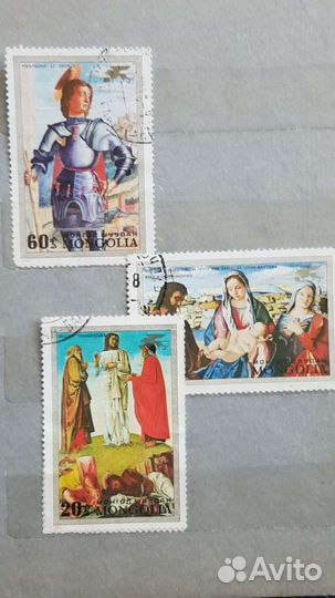 Марки религиозной тематики
