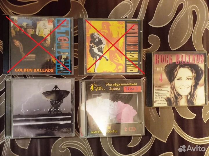 CD диски музыка и фильмы
