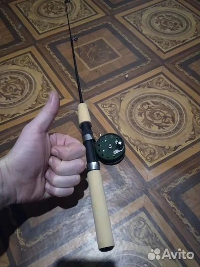 Удочка для зимней рыбалки телескопическая новая