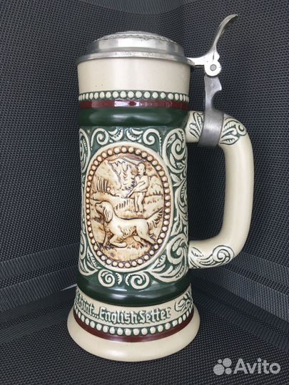 Коллекционная пивная кружка Аvon 0,6лОхота Рыбалка