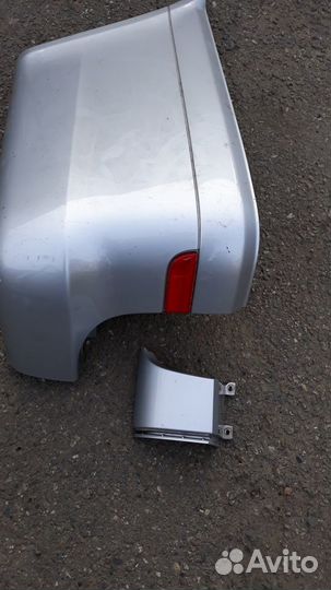 Задний бампер левая часть Mercedes W639