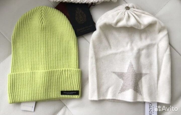 Новые модные шапочки со стразами Италия