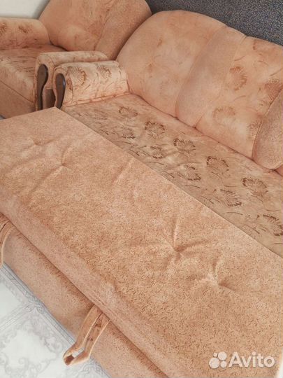 Угловой диван бу