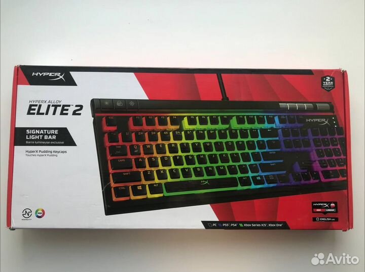 Механическая клавиатура HyperX Alloy Elite 2