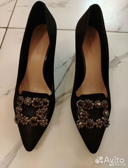 Туфли замшевые Tj collection