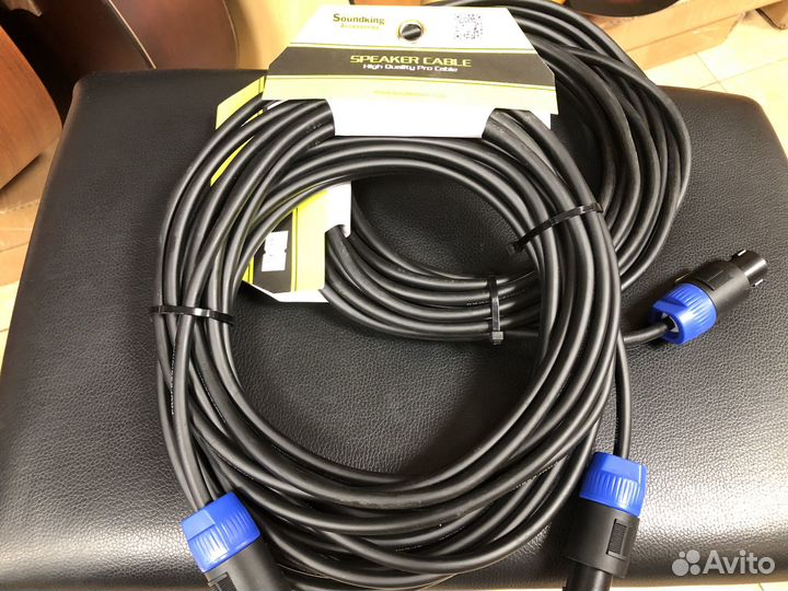 Кабель акустический Speakon-Speakon, 10 м