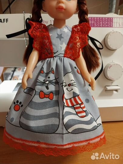 Платье для куклы Паола Рейна