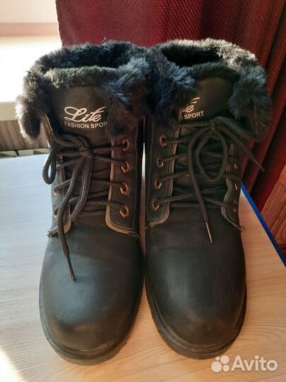 Ботинки женские утепленные