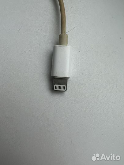 Переходник с lighting на aux
