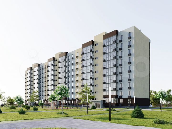 3-к. квартира, 76,3 м², 1/9 эт.