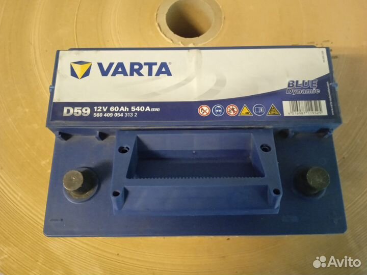 Аккумулятор бу varta d59