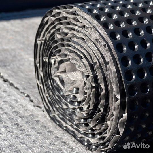 Профилированная мембрана Black, Плантер, Изостуд