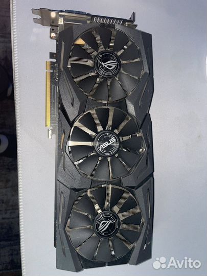 Видеокарта gtx 1060 6gb asus rog strix