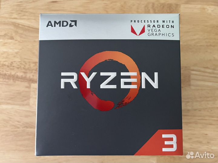 AMD Ryzen 3 2200G BOX версия Am4 Мощная графика
