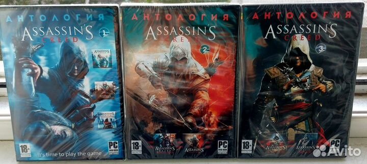 Игры для пк серии Assassins Creed (все части)
