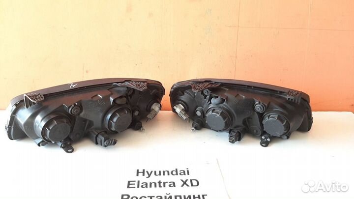 Фара Хендай Элантра XD, рестайлинг, 2004г