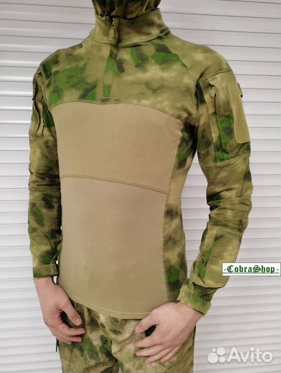 Тактическая боевая рубашка Combat Мох (M-3XL) р