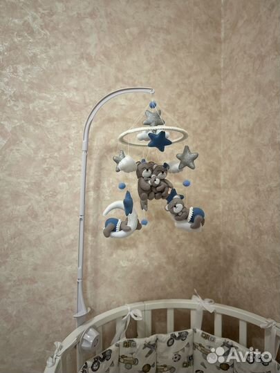 Мобиль из фетра