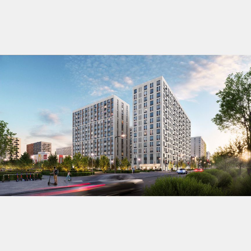 Квартира-студия, 28,8 м², 12/15 эт.