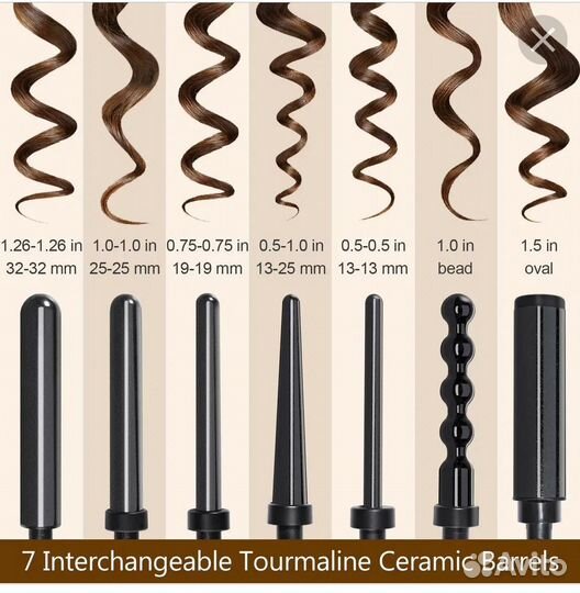 Плойка Parwin pro 7 насадок