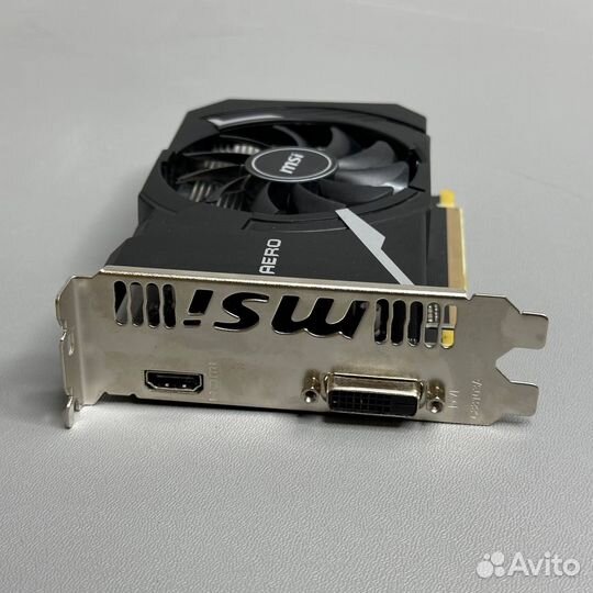 Видеокарта MSI GeForce GT 1030 aero ITX 2GD4 OC