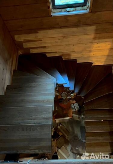 Перила деревянные с монтажем