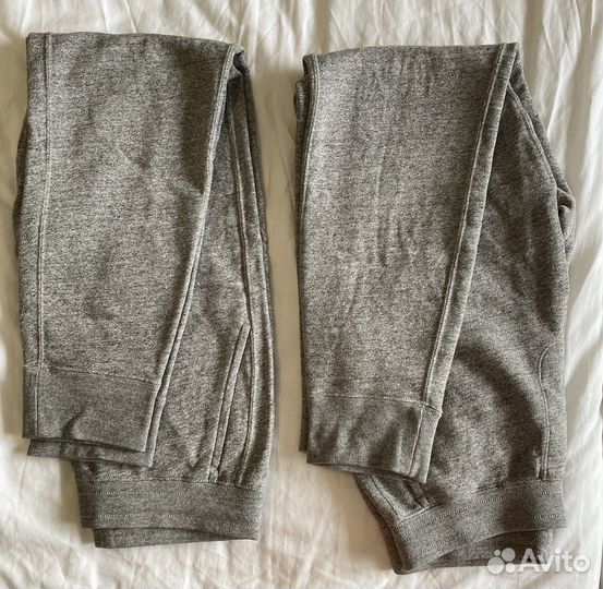 Штаны Теплые Uniqlo Графитовые Серые