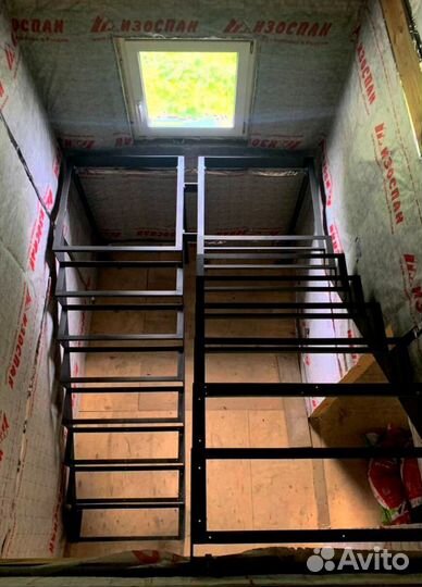 Изготовление лестниц, металлоконструкций