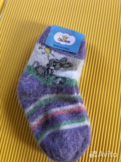 Носки детские для девочки ангорка