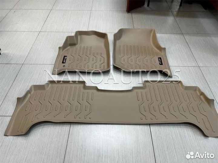 3D коврики Toyota Land Cruiser 100 Левый руль