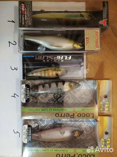 Воблеры Megabass, Jackall