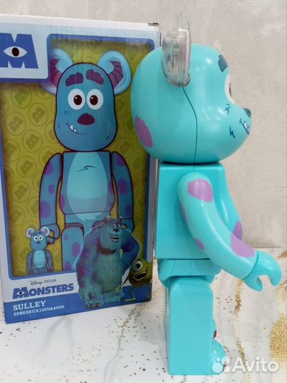 Мишка bearbrick 20cm, Monsters sulley