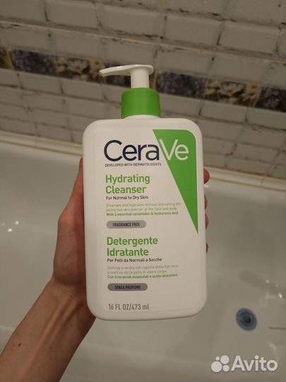 Cerave гель для умывания