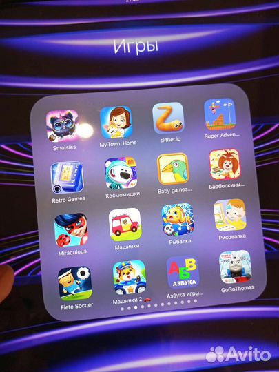 iPad 4 64gb 200 игр sim YouTube детям