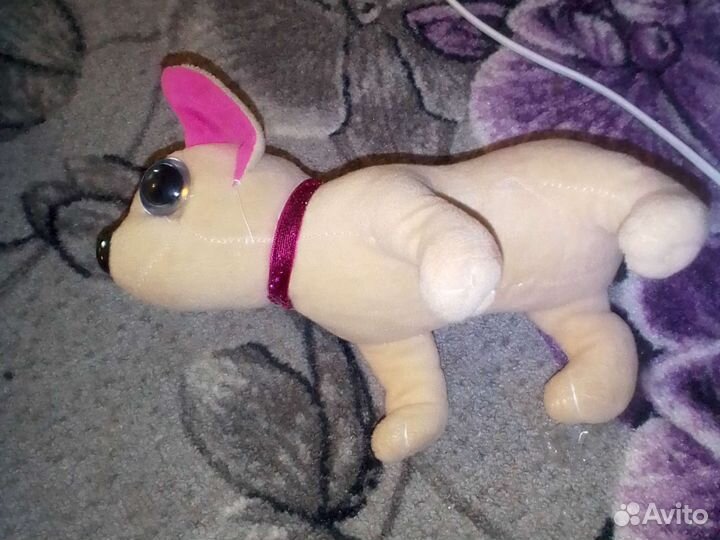 Чичилав с сумочкой, мягкая собачка-игрушка