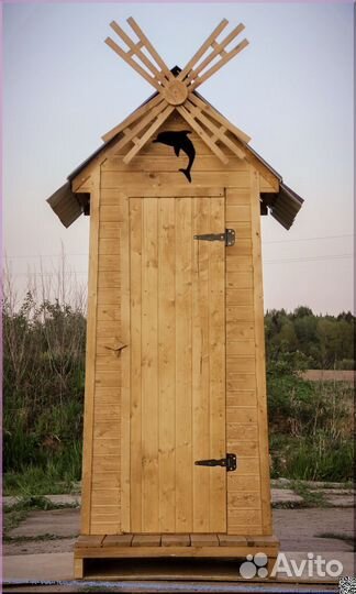 Дачный туалет с установкой SOX555