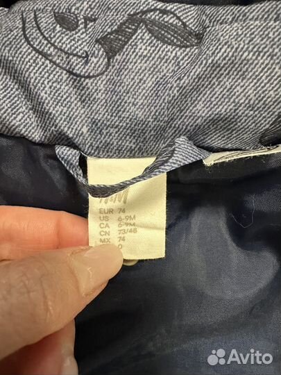 Детская одежда пакетом на мальчика 68 74