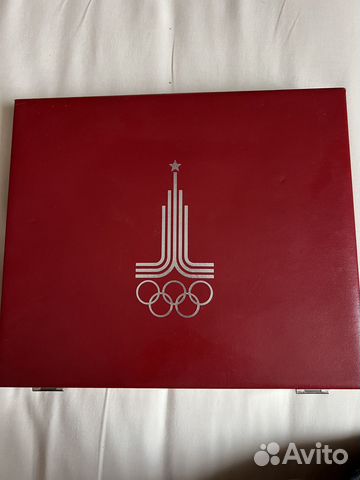 Набор серебряных монет Олимпиада 80 купить в Москве | Хобби и отдых | Авито