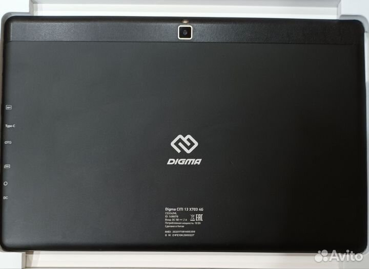 Планшет Digma Citi 13 X703 4G