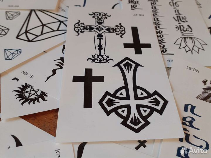 Временное тату