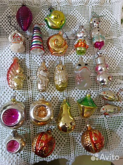 Елочные игрушки СССР 100-300р