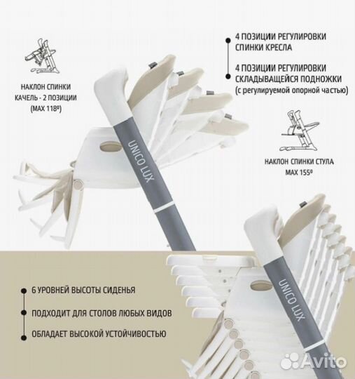 Стульчик для кормления 3в1