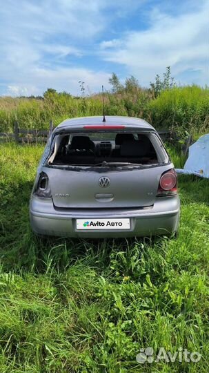 Volkswagen Polo 1.4 МТ, 2007, битый, 195 000 км