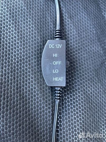 Накидка на сиденье автомобиля с подогревом 2 режим