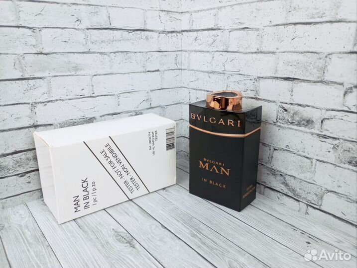 Bulgari Man in Black 100 ml tester мужской