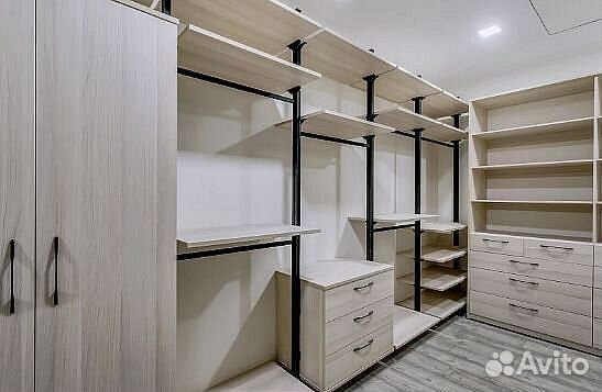 Гардеробные на заказ от производителя