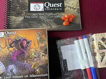 Quest Calendar: Leaf Riders of Wrenwood