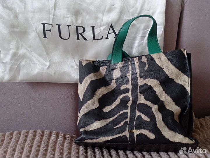 Cумка женская Furla натуральная кожа Италия