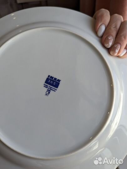 Тарелка 26 см Икеа IKEA 6 шт